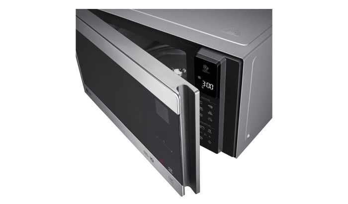 Микроволновая печь LG, 25л, электр. управл., 1000Вт, гриль, дисплей, серебристый