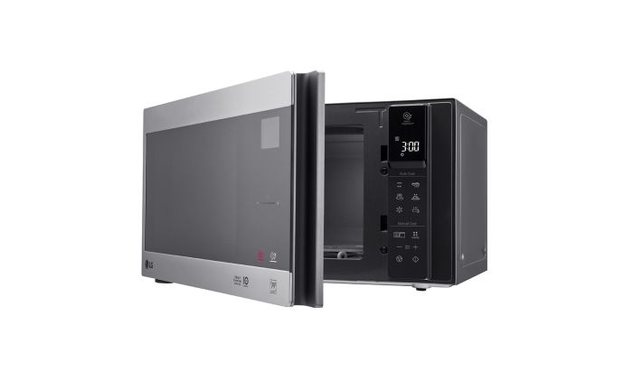 Микроволновая печь LG, 25л, электр. управл., 1000Вт, гриль, дисплей, серебристый