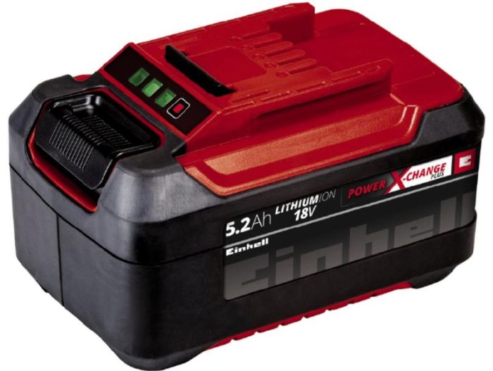 Аккумулятор Einhell PXC Plus, 18В, 5.2А•час, 0.88кг