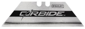 Лезо трапецієподібне Stanley "Carbide", 19мм, товщина 0.6мм, довжина 62мм, 5шт