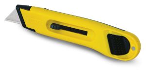Ніж будівельний трапецієподібний Stanley Utility, корпус пластик, 150мм