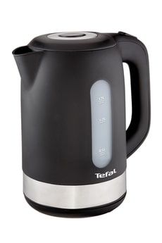 Электрочайник Tefal Snow 1.7л, Strix, пластик, серебристо-черный