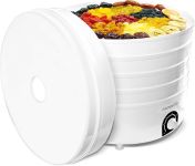 Сушарка для продуктів  Ardesto , 520Вт, піддонів -5x4см, діаметр-38,5см, макс-70°С, рег.темп, пластик , білий ARDESTO FDB-5385
