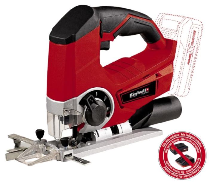 Лобзик Einhell TE-JS 18LI-Solo акумуляторний PXC 18В 3000об/хв хід 25.4мм 2.кг без АКБ та ЗП