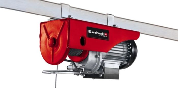 Тельфер электрический Einhell TC-EH 250-18, 500Вт, до 250кг, трос 18м, 10кг