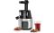 Соковыжималка Tefal Juice&Clean шнековая 150Вт, чаша-0.8л, жмых-0.8л, пластик, серебристо-черный