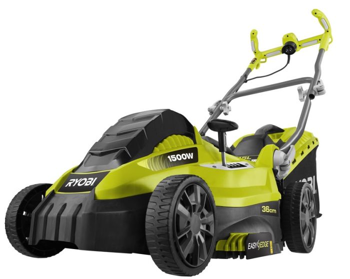 Газонокосилка сетевая Ryobi RLM15E36H 1500Вт 36см 45л 20-70мм 11.5кг