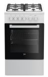 Плита Beko комбінована, 60л, 50x60см, конвекція, білий
