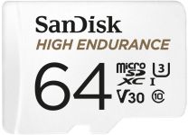 Карта памяти SanDisk microSD   64GB C10 UHS-I U3 V30 R100/W40MB/s High Endurance
