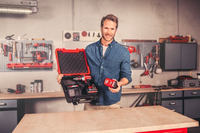 Кейс для инструмента Einhell E-Box S35, 11х32х34см, пластик