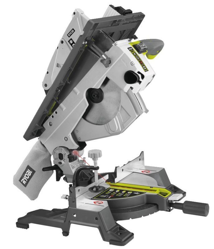Пила торцювальна комбінована Ryobi RTMS1800-G 1800Вт диск 254мм 26.8кг