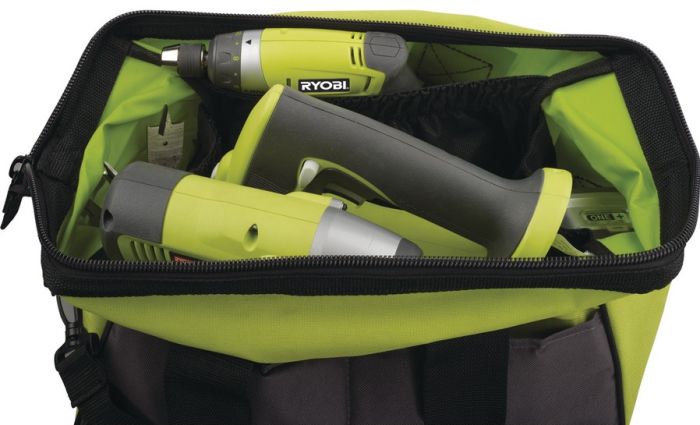 Сумка для інструменту Ryobi UTB2, 15л, жорстка конструкція, поліестер, 27.9х35.5х20см