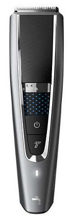Машинка для стрижки  Philips Series 5000, акум., роторный мотор, насадок-2, кейс, сталь, чорно-серый