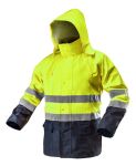 Куртка рабочая Neo Tools Visibility, повышенной видимости, материал Oxford 300D, XXL(56), желтый