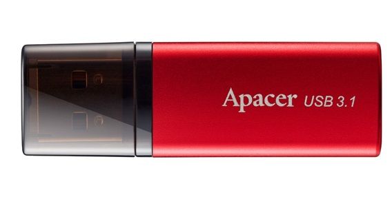 Накопитель Apacer  64GB USB 3.1 Type-A AH25B Red
