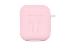 Чохол 2Е для AirPods (Gen 1-2, 2016-2019), Pure Color Silicone Imprint (3.0mm), рожевий світлий