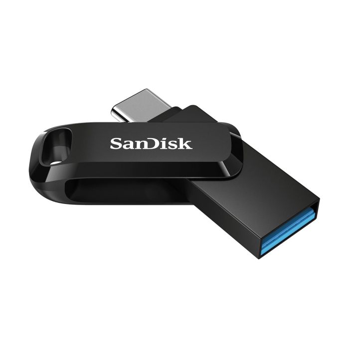 Накопитель SanDisk  256GB USB 3.1 Type-A + Type-C Ultra Dual Drive Go Чёрный