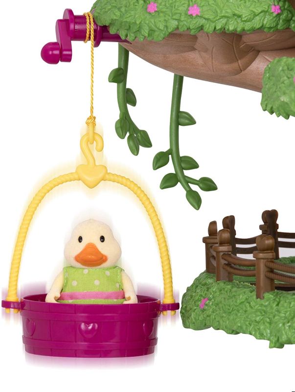 Игровой набор Li'l Woodzeez Дом на дереве с лифтом