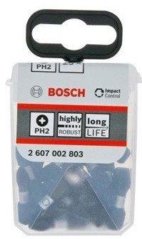 Біти Bosch Professional Impact Control для ударного дриля, РН2х25мм, набір 25шт
