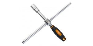 Ключ баллонный Neo Tools, 1/2", головки 17,19мм, держатель прорезиненный