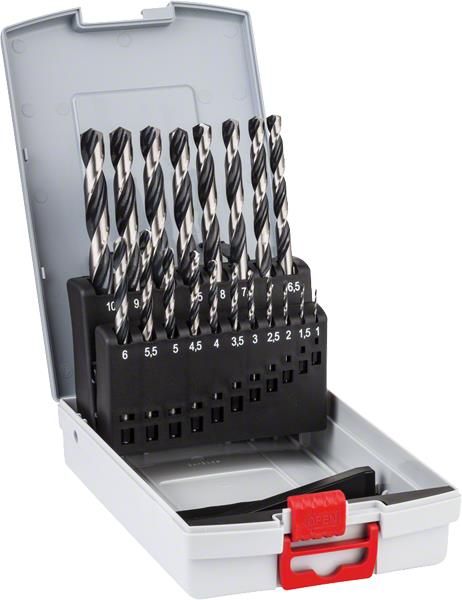 Набор сверл по металлу Bosch HSS PointTeQ ProBox, 19шт, 1-10мм, кейс