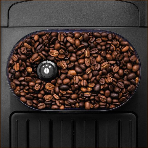 Кавомашина Krups Arabica 1.7л, зерно, ручний капучинатор, LED - дисплей, авторецептів - 3, свій рецепт, чорний