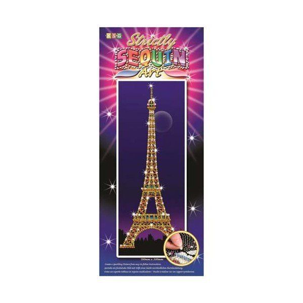 Набор для творчества Sequin Art Strictly Эйфелева башня 16*49см