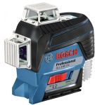 Нівелір лазерний Bosch Professional GLL 3-80 CG, до 30м з приймачем 120м, ±0.3мм/м, BM 1 + L-Boxx, 0.82кг