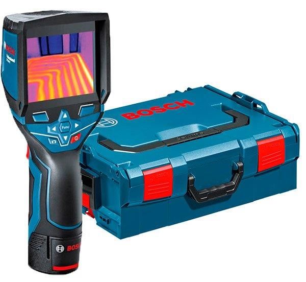 Термодетектор акумуляторний Bosch Professional GTC 400 C, 12В, акб 1х2А·год, -10°C…+400°C, ±3,0°C, IP53, ЗП, 0.5кг
