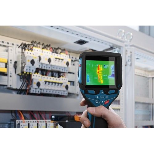 Термодетектор акумуляторний Bosch Professional GTC 400 C, 12В, акб 1х2А·год, -10°C…+400°C, ±3,0°C, IP53, ЗП, 0.5кг