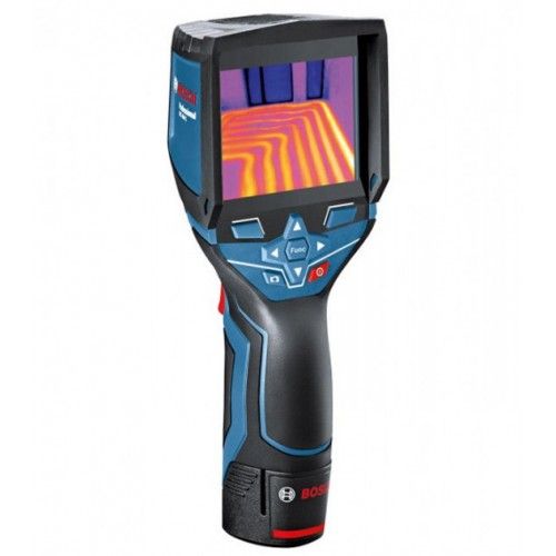 Термодетектор акумуляторний Bosch Professional GTC 400 C, 12В, акб 1х2А·год, -10°C…+400°C, ±3,0°C, IP53, ЗП, 0.5кг