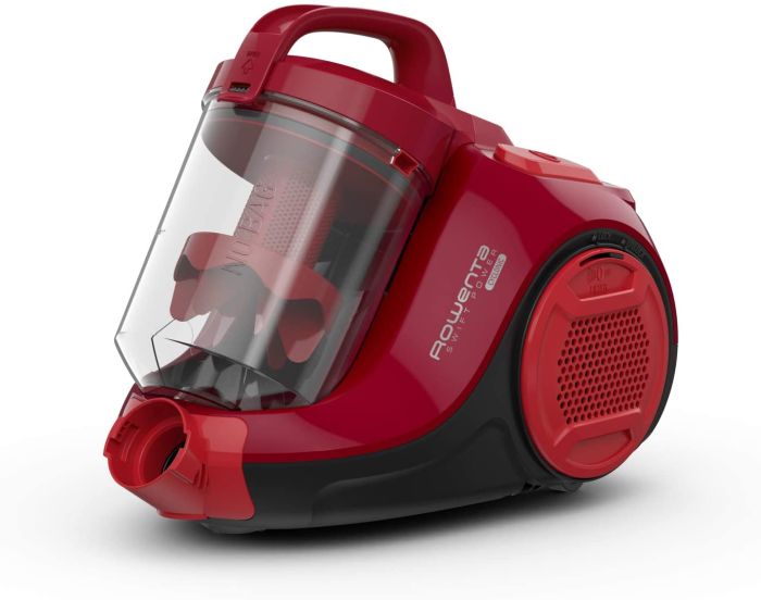 Пылесос Rowenta контейнерный Swift Power Cyclonic, 750Вт, конт пыль -1.2л, НЕРА, красный