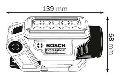 Фонарь Bosch GLI 12V-LI SOLO