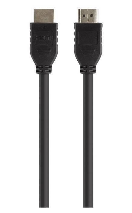 Кабель HDMI (M/M) Belkin 3м, High Speed Ethernet, Nickel plated, чорний