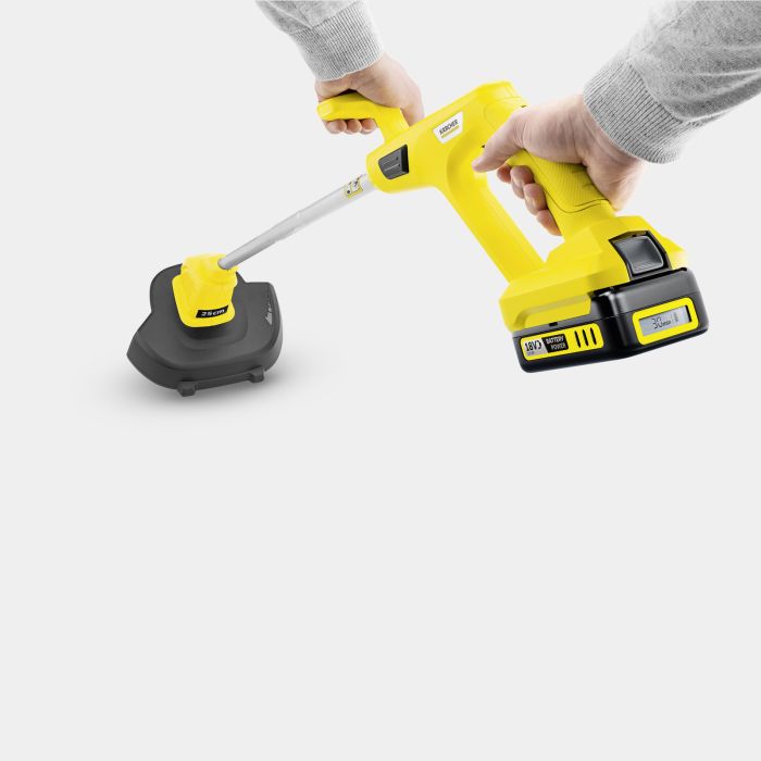Триммер садовый аккумуляторный Karcher LTR 18-25 Battery, 18В, 25см, 1.6мм, solo (без АКБ и ЗУ)