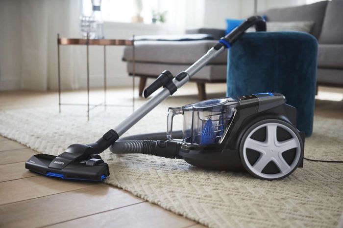 Пилосос Philips контейнерний PowerPro Compact, 900Вт, конт пил -1,5л, НЕРА13, чорний