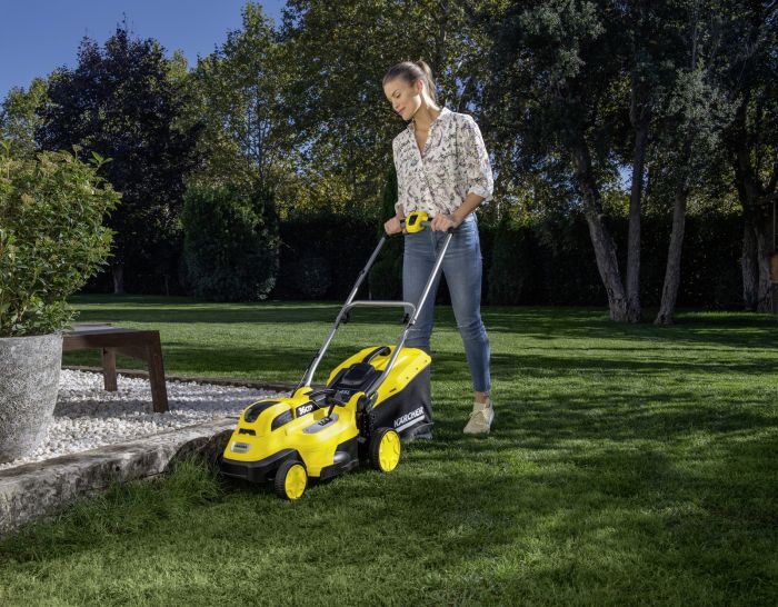 Газонокосарка акумуляторна Karcher LMO 18-36 Battery 18В 36см 30-70мм без АКБ та ЗП