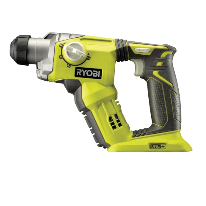Перфоратор аккумуляторный Ryobi ONE+ R18SDS-0 SDS-plus 18В 1.3Дж 4 режима 1.7кг без АКБ и ЗУ