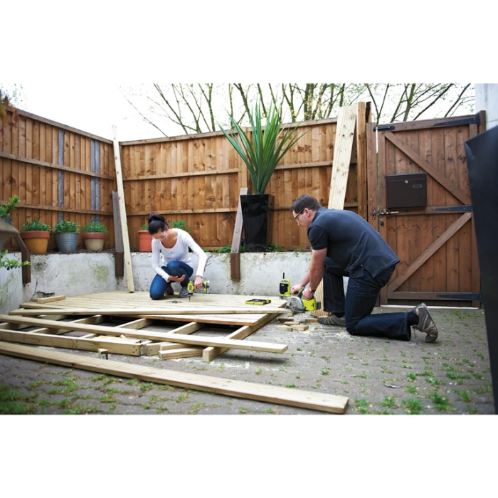 Пила дисковая аккумуляторная Ryobi ONE+ RWSL1801M 18В 150мм 2.8кг без АКБ и ЗУ