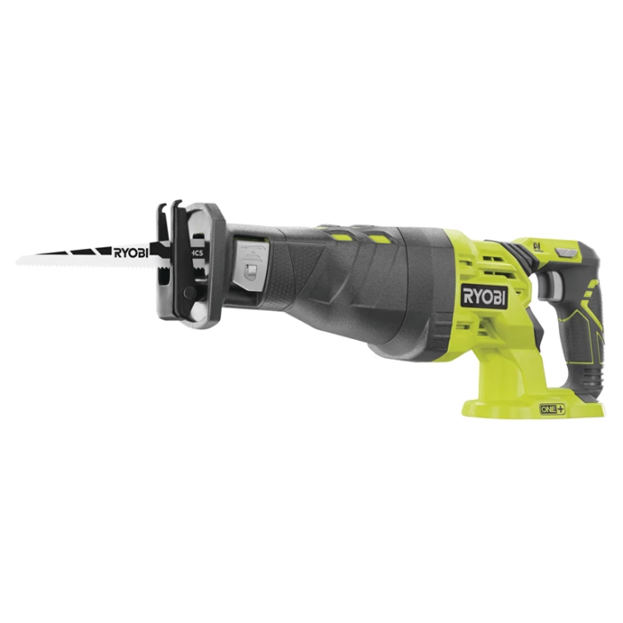 Пила сабельная аккумуляторная Ryobi ONE+ R18RS-0 18В пропил 200мм ход 28мм 2.4кг без АКБ и ЗУ