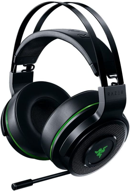 Гарнітура Razer Thresher Xbox One, USB-A/WL, чорно-зелений
