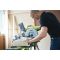 Пила торцовочная Ryobi EMS254L с протяжкой 2000Вт диск 254мм лазер 16.2кг