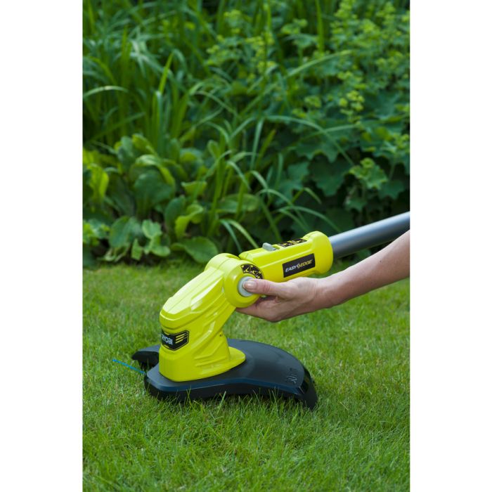 Тример садовий акумуляторний Ryobi ONE+ OLT1832 18В 25-30см телескоп.штанга регулювання кута нахилу 2.3кг без АКБ та ЗП