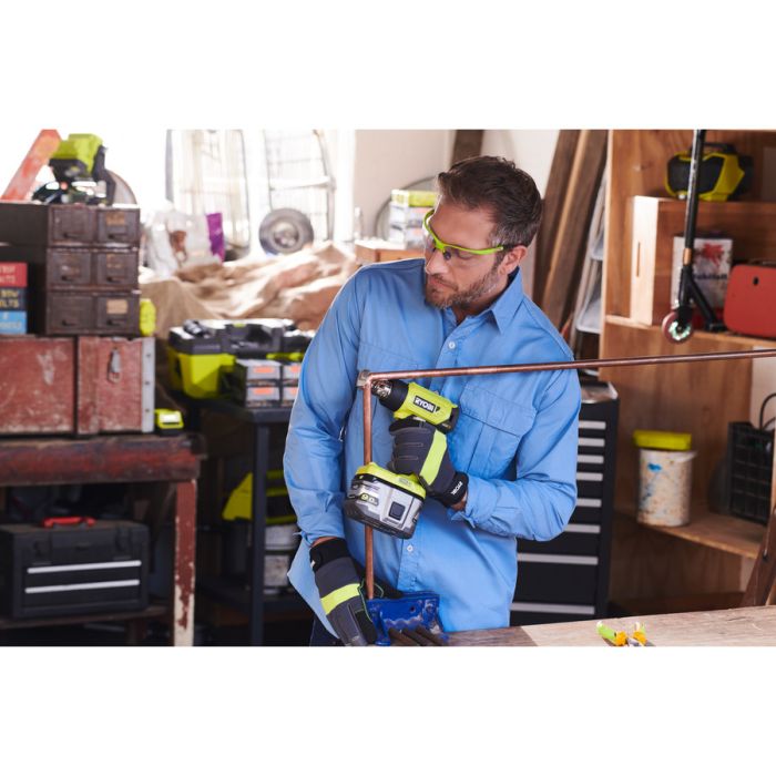 Фен будівельний акумуляторний Ryobi ONE+ R18HG-0 18В 0-470°C 170л/хв 0.6кг без АКБ та ЗП