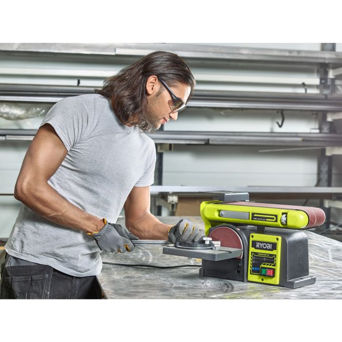 Верстак шлифовальный Ryobi RBDS4601G 375Вт 100х914 2850об·мин 18.5кг