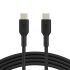 Кабель USB-C > USB-C зарядки/синхронизации Belkin 2м, 60Вт, Type-C, PVC, черный