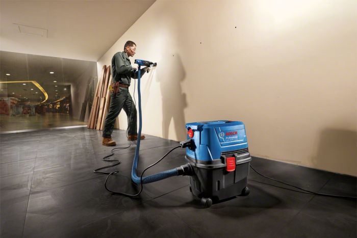 Пылесос профессиональный Bosch GAS 15 PS, 1100Вт, 220мБар, контейнер 15л, 8кг