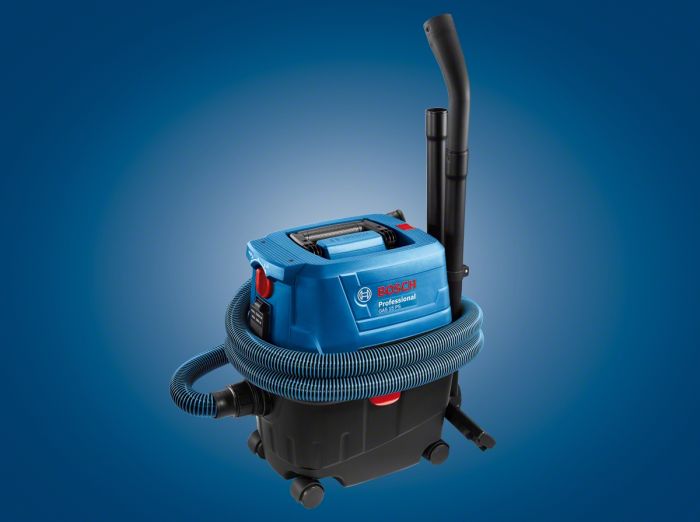 Пылесос профессиональный Bosch GAS 15 PS, 1100Вт, 220мБар, контейнер 15л, 8кг