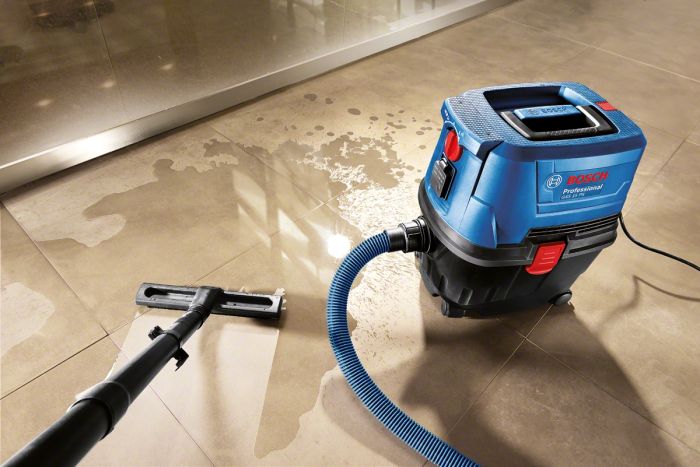 Пылесос профессиональный Bosch GAS 15 PS, 1100Вт, 220мБар, контейнер 15л, 8кг