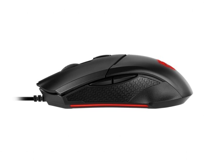 Миша MSI Clutch GM08, Red, USB-A, чорний